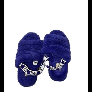 Womens Ugg Fluff Yeah Slippers Size 4